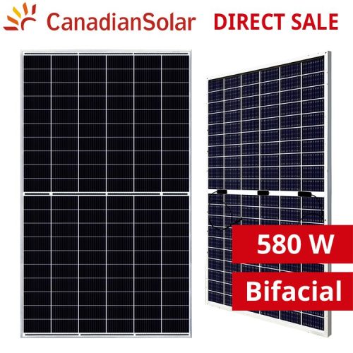 Canadiansolar-600W-595W-590W-585W-580W-Panel-Bifacial-Mono-Perc-for-Solar-System Feature Image