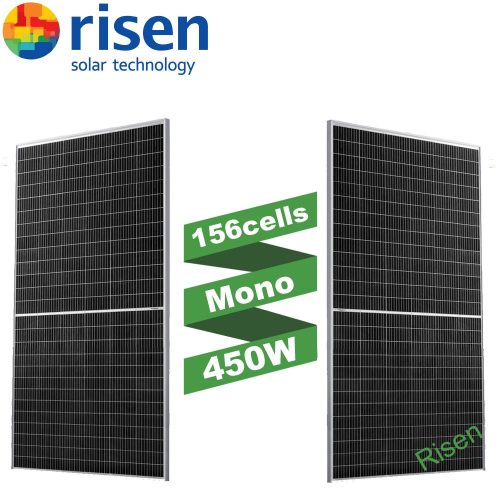 Risen-Standard-156-Half-Cell-450W-Mono-Solar-Panel Feature Image